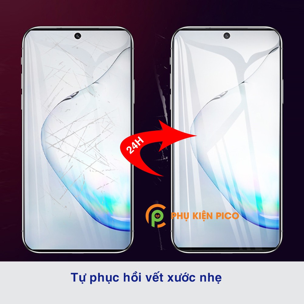 Dán màn hình Samsung Note 10 Plus full màn trong suốt PPF chính hãng Mibo - Dán dẻo Samsung Galaxy Note 10 Plus