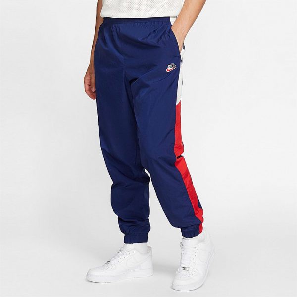 [HÀNG_CHÍNH_HÃNG] QUẦN NIKE HERITAGE WOVEN TROUSERS - XANH / ĐỎ