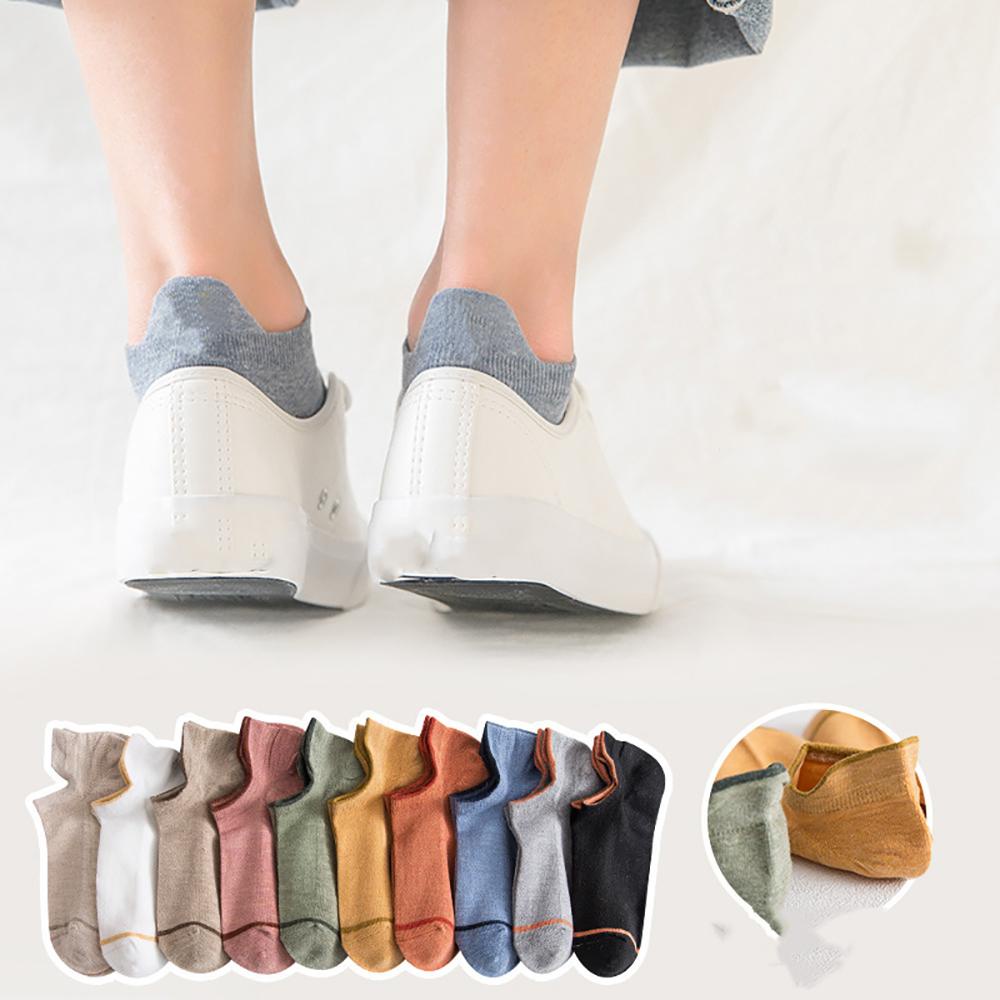 Vớ Cotton Họa Tiết Kẻ Sọc In Chữ Chống Trượt Thời Trang Cho Nam Và Nữ