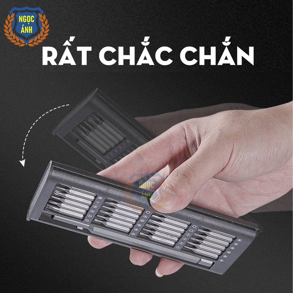 [GIÁ SỈ] Bộ Tua Vit Đa Năng 24 Đầu Nam Châm Sửa Điện Thoại, Laptop, Máy Ảnh (Vỏ Nhựa) - Shop Ngọc Ánh