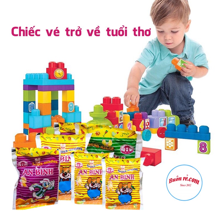 Mì tôm trẻ em An Bình ( COMBO 50 GÓI ) trở về tuổi thơ 00003 - Mỳ tôm trẻ em hương vị thơm ngon