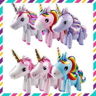 Bóng ngựa pony trang trí 80cm 007KIds