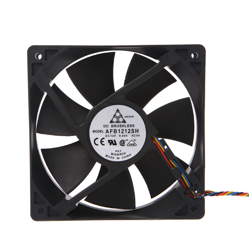 Quạt Tản Nhiệt 7 Cánh 120x120x25mm DC12V 0.80A 12025 Cho Delta AFB1212SH