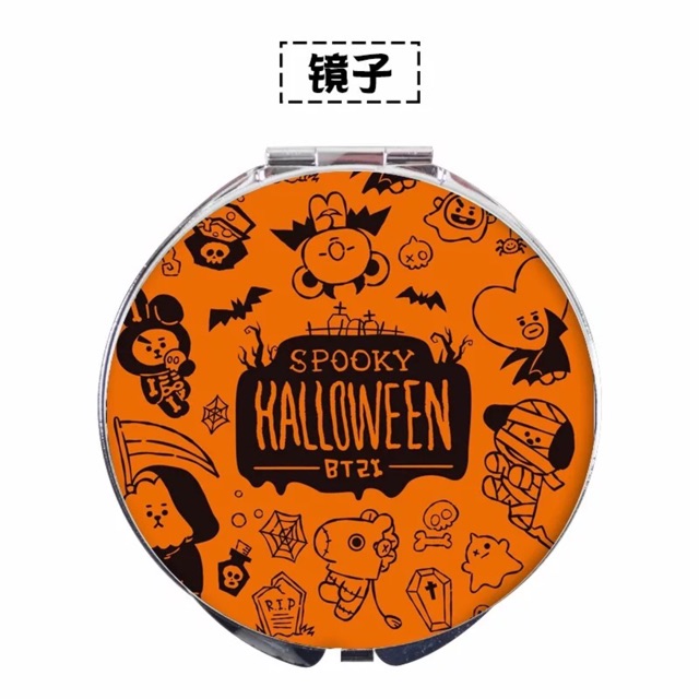 Gương BT21 Halloween (sale dọn kho giá shock)