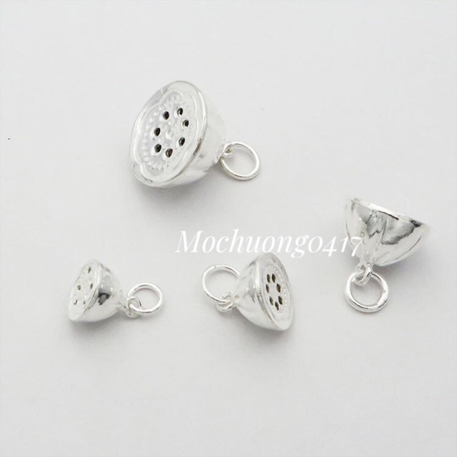 CHUYÊN SỈ  Charm bạc đài sen hàng siêu đẹp - Bạc tốt loại 1, PH263