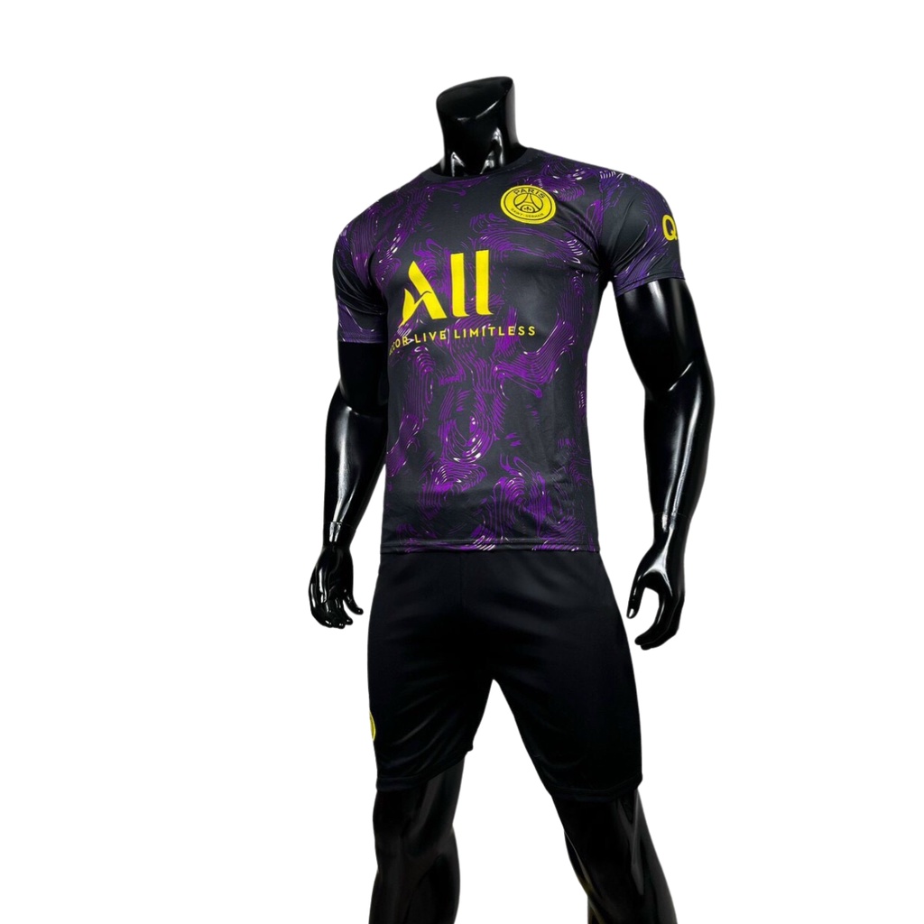 Bộ Quần Áo Bóng Đá CLB PSG 2023 Chất Liệu Vải Thun Lạnh