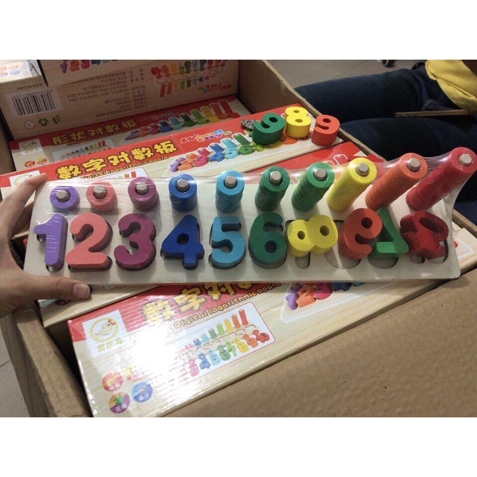 BỘ CHỮ SỐ WOOD TOYS