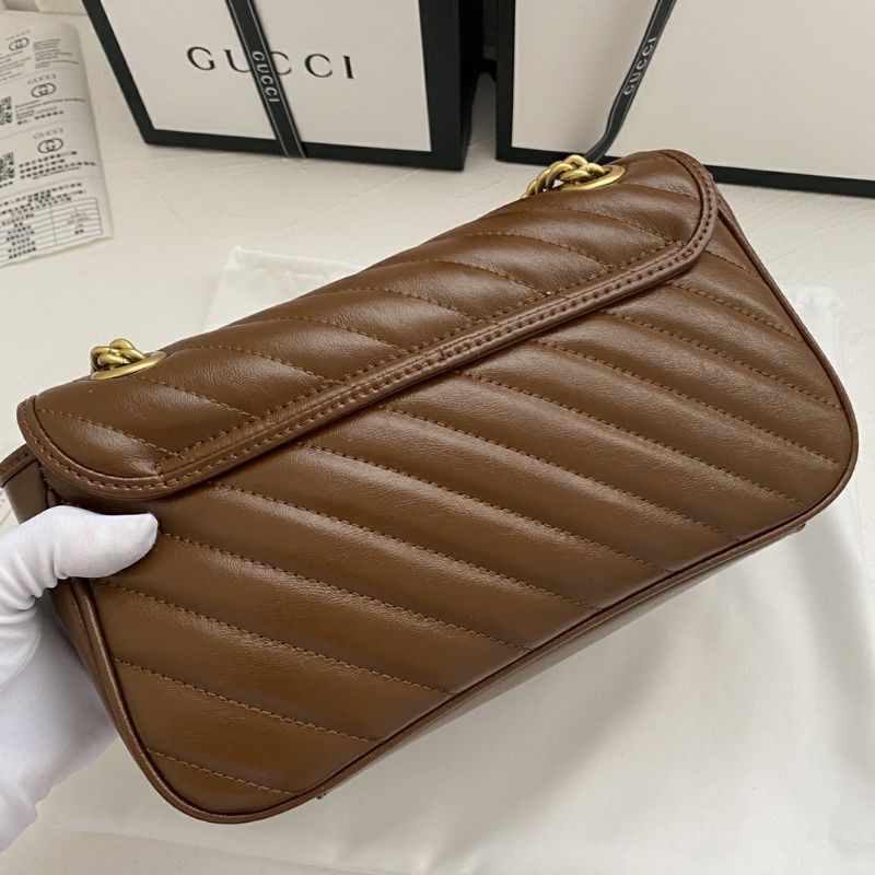 Túi xách GG Marmont da cao cấp Gucci size 26