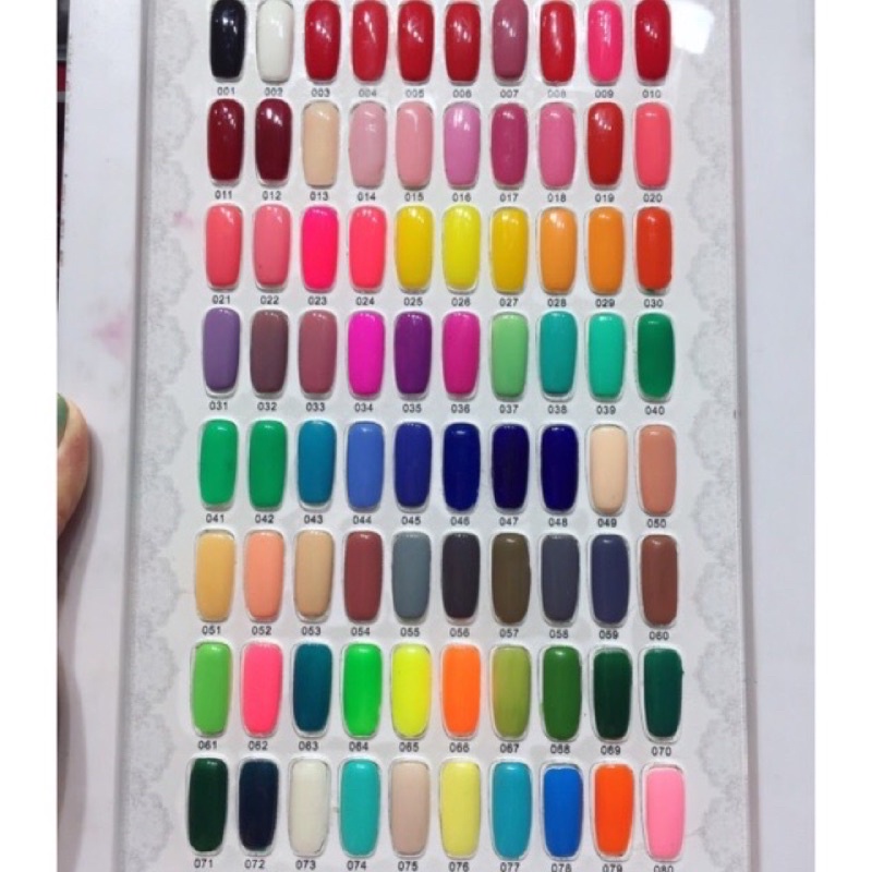 Sơn móng tay gel UV mini giá rẻ 8.3ml(inbox chọn màu)