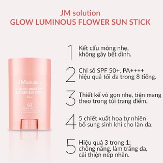 Thanh chống nắng JM Solution SPF 50+/PA ++++