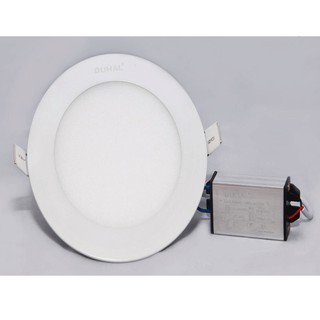 Đèn led âm trần siêu mỏng tròn 12w duhal trắng/vàng