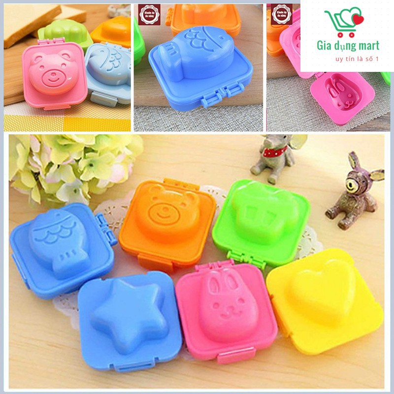 Bộ 6 khuôn làm cơm, làm bánh