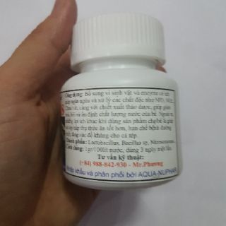 Vi sinh khử độc hồ cá Nuphar BIO PLUS