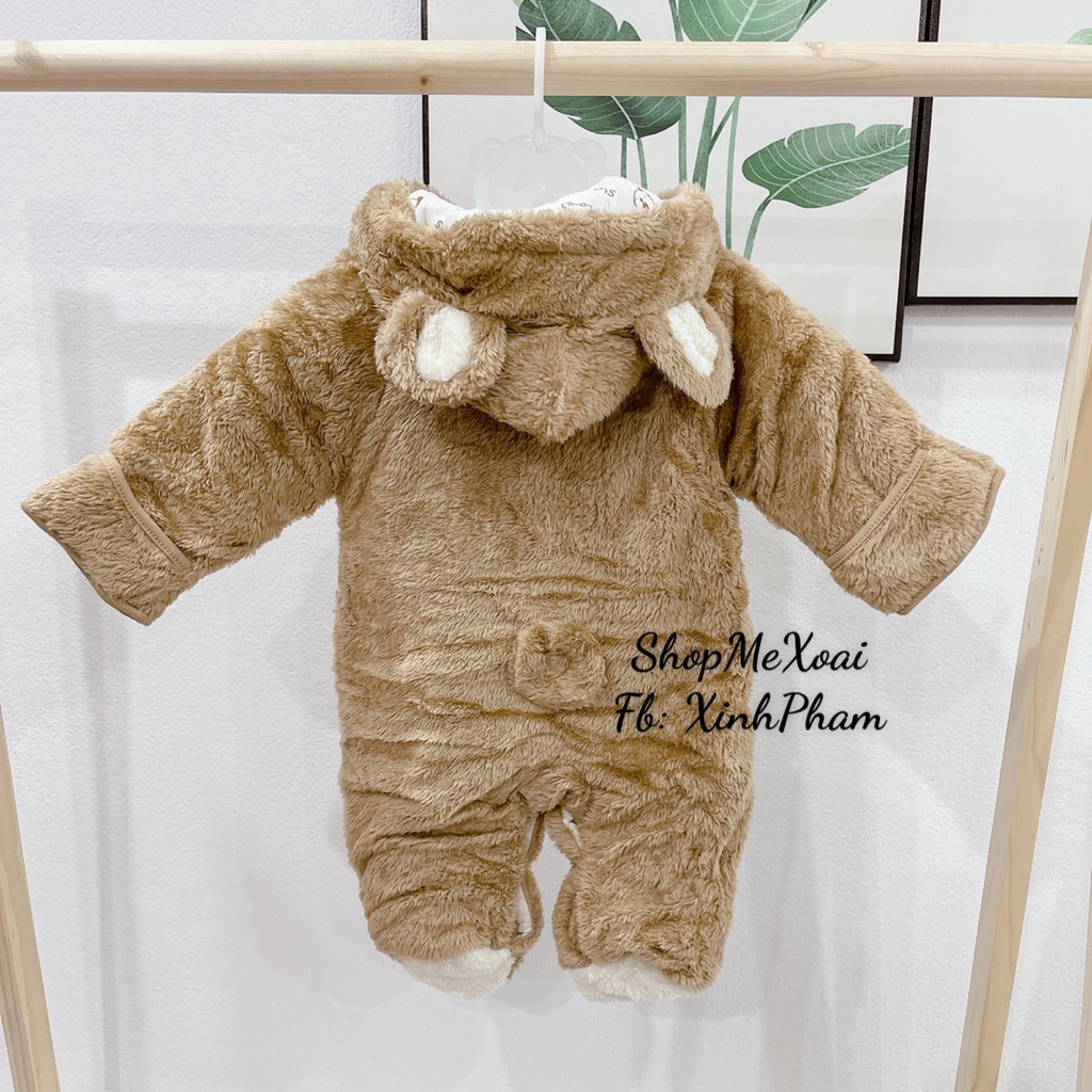 BỘ Ủ BÔNG SIÊU DÀY CHO BÉ SIZE 12M