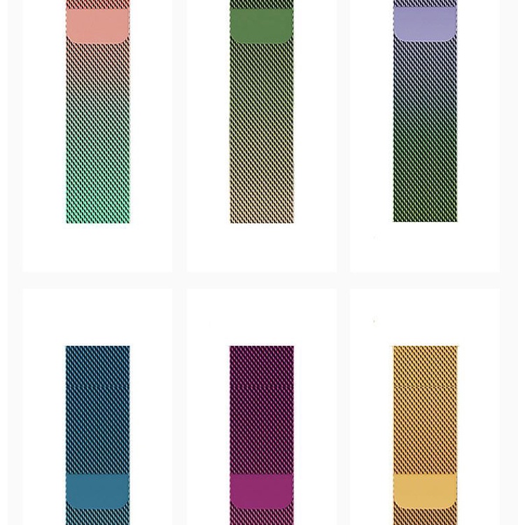 Dây Đeo Thay Thế Bằng Kim Loại Nam Châm Cho Đồng Hồ Thông Minh Apple Watch 7 / 2 / 3 / 4 / 5 / 6 / SE