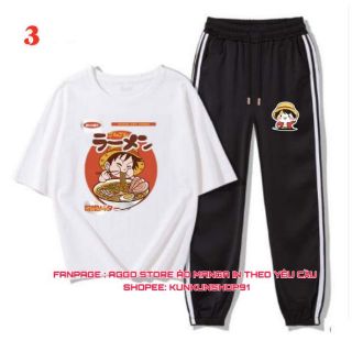 Set Áo Quần One Piece Mũ Rơm