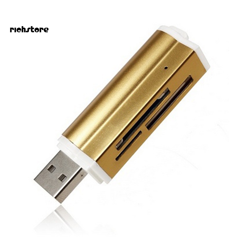 Đầu Đọc Thẻ Nhớ USB 2.0 Micro SD TF MMC SDHC MS Tốc Độ Cao | BigBuy360 - bigbuy360.vn