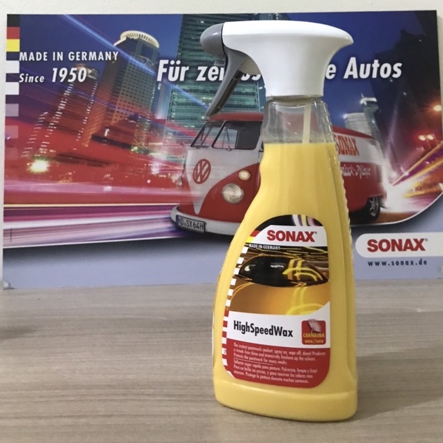 Xịt bóng sơn, tạo hiệu ứng nano xe ô tô - SONAX
