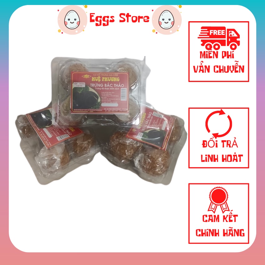 [GIAO NHANH HCM] TRỨNG VỊT BẮC THẢO NGUYÊN CHẤU HỘP 5 QUẢ EGGS STORE AH04 THƠM NGON BỔ DƯỠNG TỐT CHO