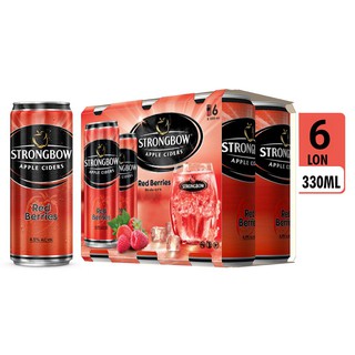 Nước trái cây lên men Strongbow cider lon 330ml