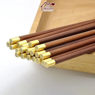 [Mã BMLTB35 giảm đến 35K đơn 99K] Đũa Gỗ Phố Decor Đàn Hương Đỏ Cao Cấp, Phong Cách Nhật Bản