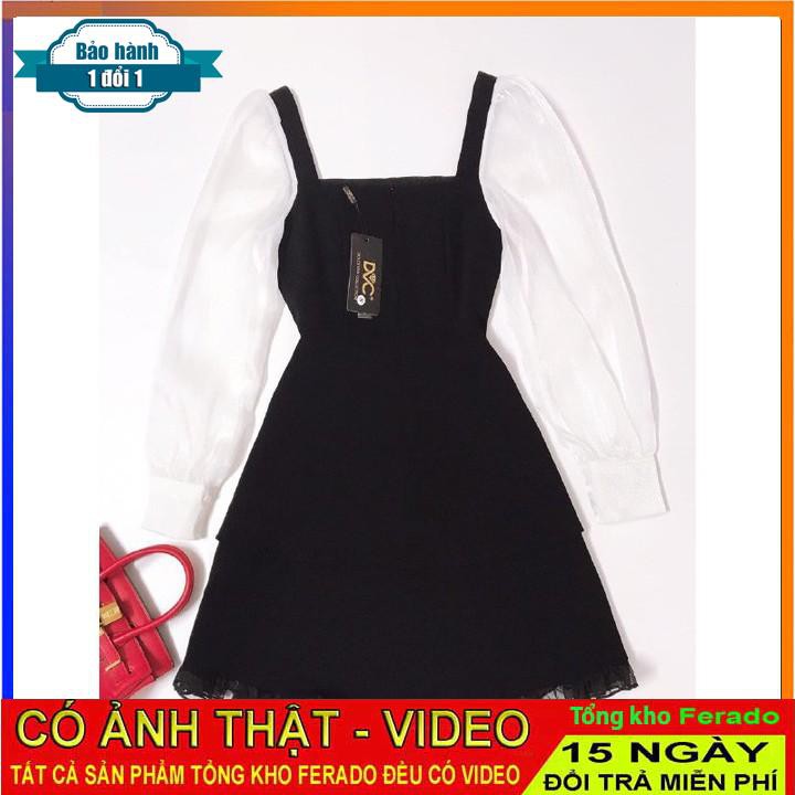 [ xả kho ] MiD Đầm công chúa đen dáng xòe V1238 Mie Design kèm ảnh thật