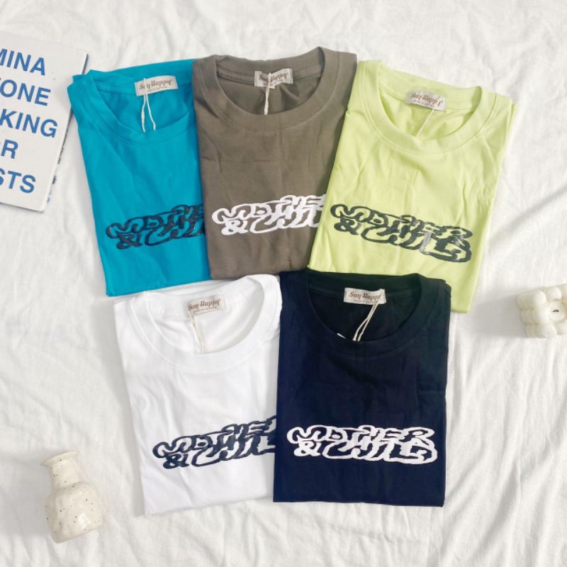 🍓 Áo Thun Say Happy Hình 🍓