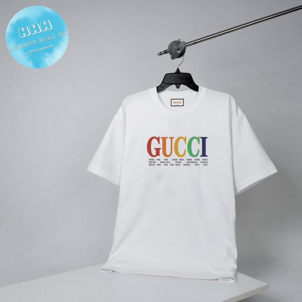 [Premium] Áo Thun Unisex Gu Chữ Màu