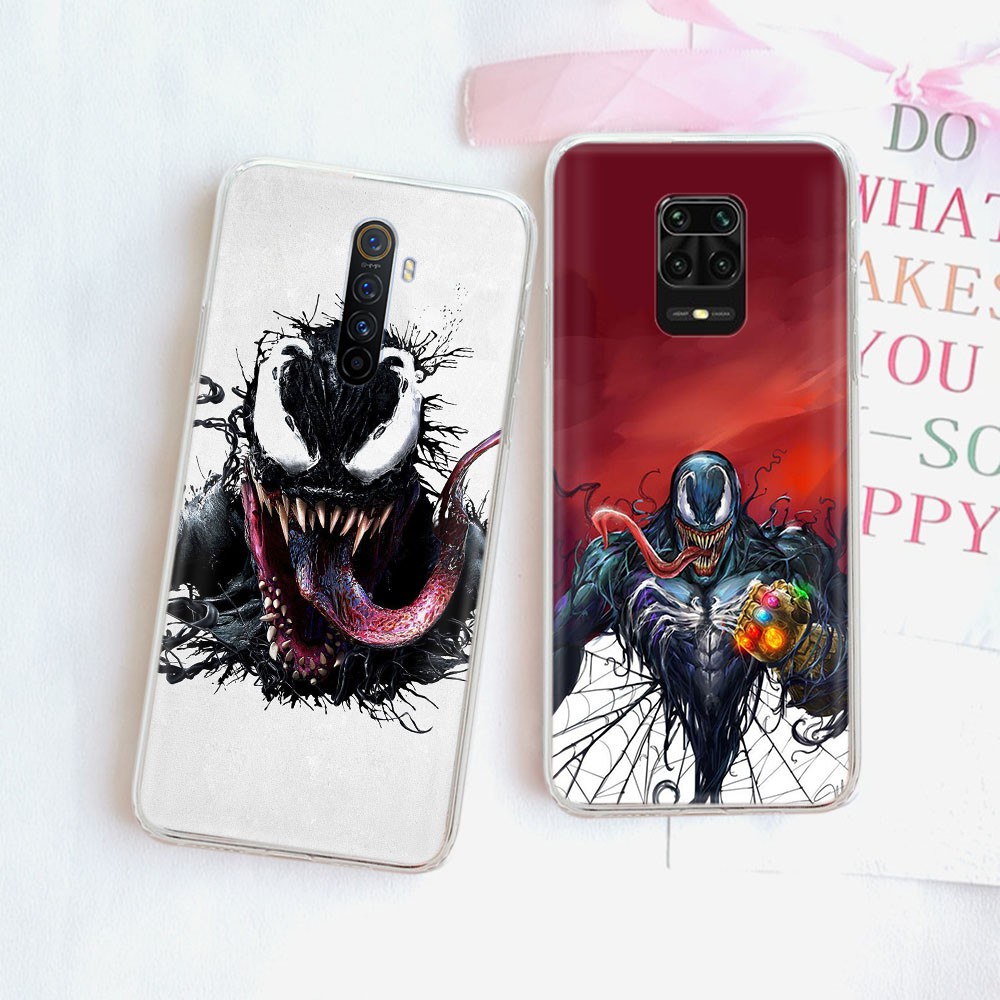 Ốp Điện Thoại Trong Suốt In Hình Venom Ty39 Cho Motorola Moto E4 E5 E6 Plus E6S P30 Note Z2 Play