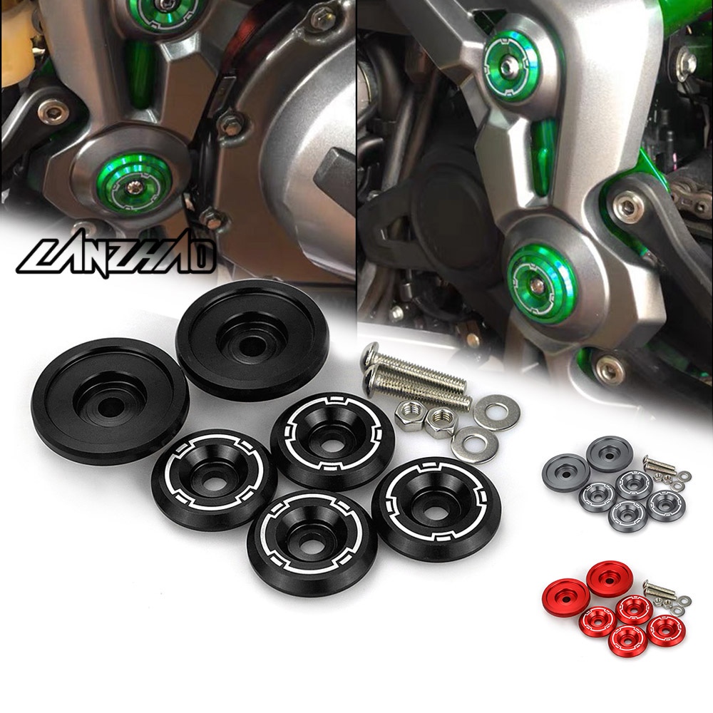 Ốc Vít Nhôm CNC Chuyên Dụng Cho Xe Mô Tô Kawasaki Z900 2017-2021