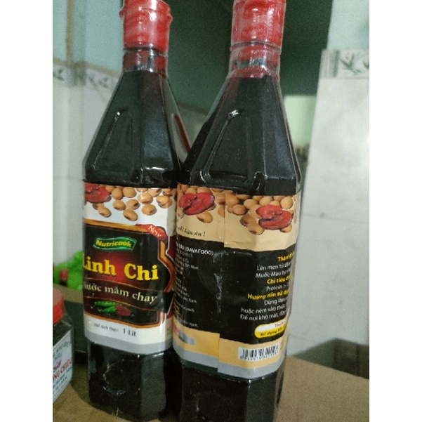 Nước mắm chay linh chi