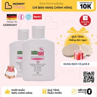 Combo 2 chai Dung dịch vệ sinh phụ nữ Sebamed 50ml