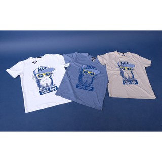 MACARON- Áo thun rộng cotton bốn chiều Handsome cool boy