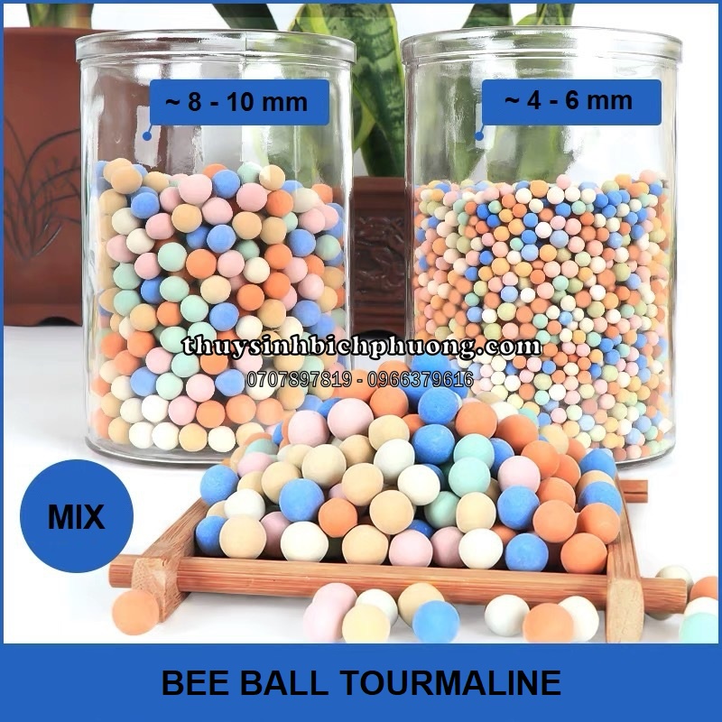 KHOÁNG BEEBALL TOURMALIN DÀNH CHO CÁ- TÉP | CUNG CẤP NHIỀU CHẤT DINH DƯỠNG CHO VỎ TÉP CĂNG KHOẺ