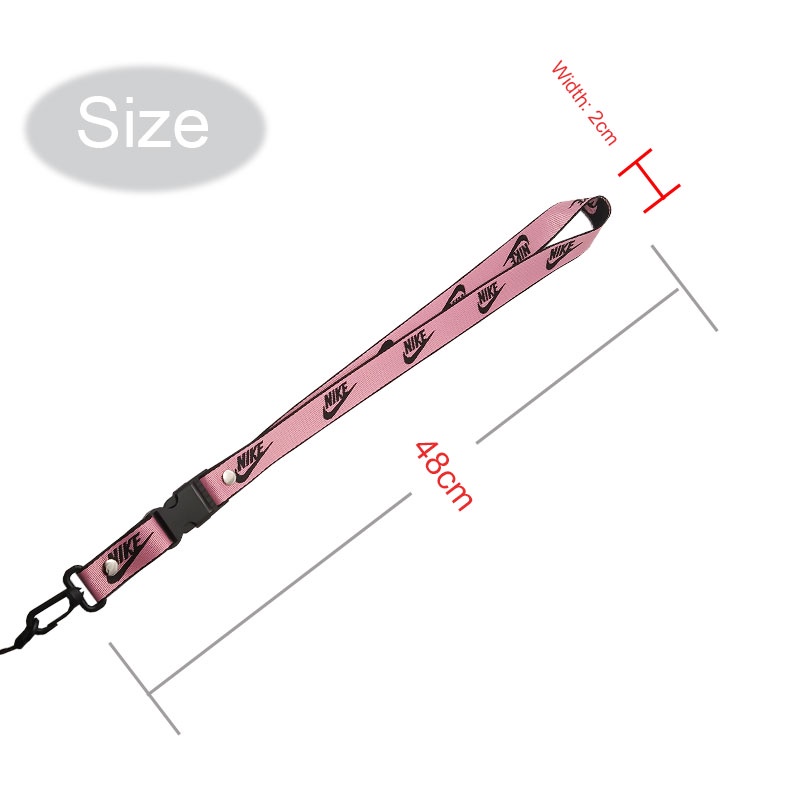 Dây Đeo Cổ Thể Thao In Logo Nike Có Khóa Tháo Lắp Nhanh Thời Trang