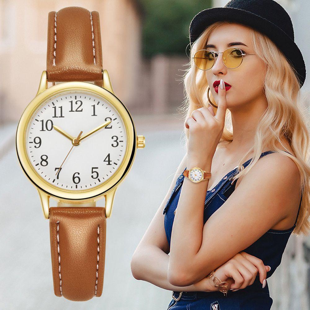Đồng Hồ Dây Da Thời Trang Cho Nữ BSUNS|Đồng Hồ Đeo Tay Thời Trang Cá Tính