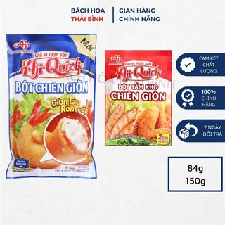 BỘT TẨM KHÔ CHIÊN GIÒN AJI-QUICK 42G/150g