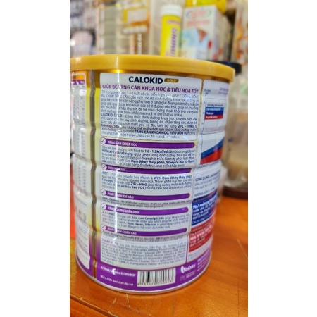 Sữa Calokid 0+,1+ 900gr (mã Qr đầy đủ)