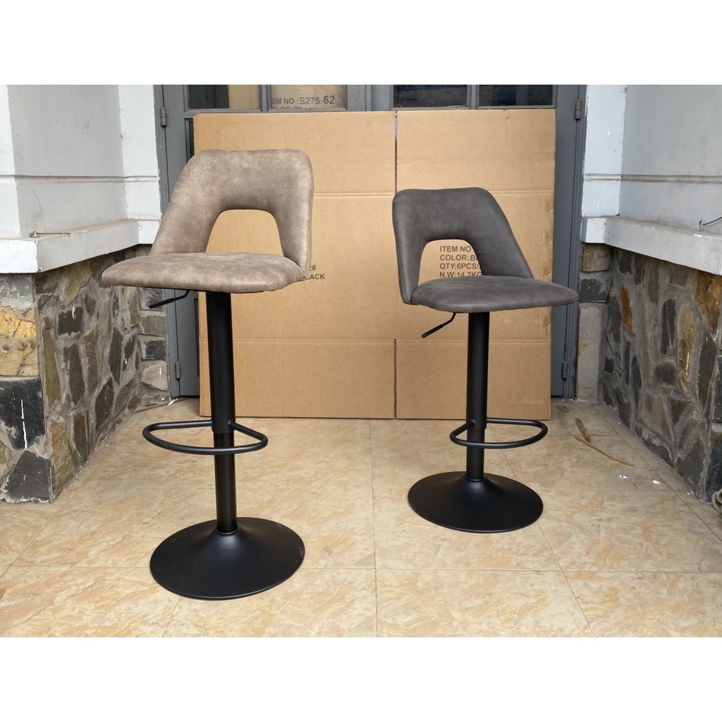 Ghế bar nệm nhung hoặc giả da  mẫu mới cực xinh TM275A