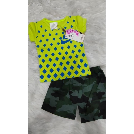Bộ tay ngắn quần đùi thun cotton 4 chiều cho bé trai (size nhí)