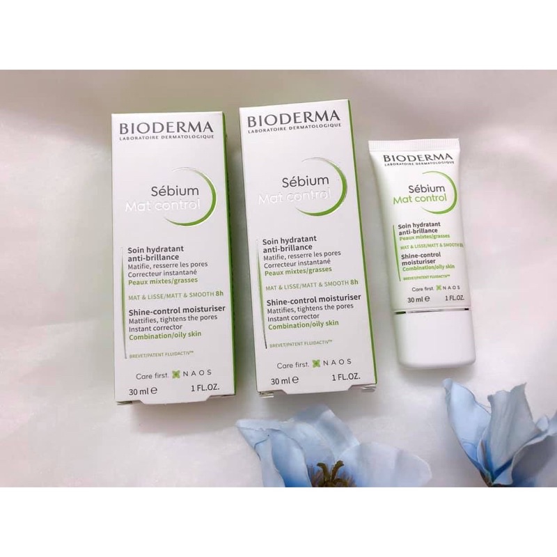 Kem dưỡng kiểm soát bóng nhờn Bioderma Sébium Mat Control 30ml