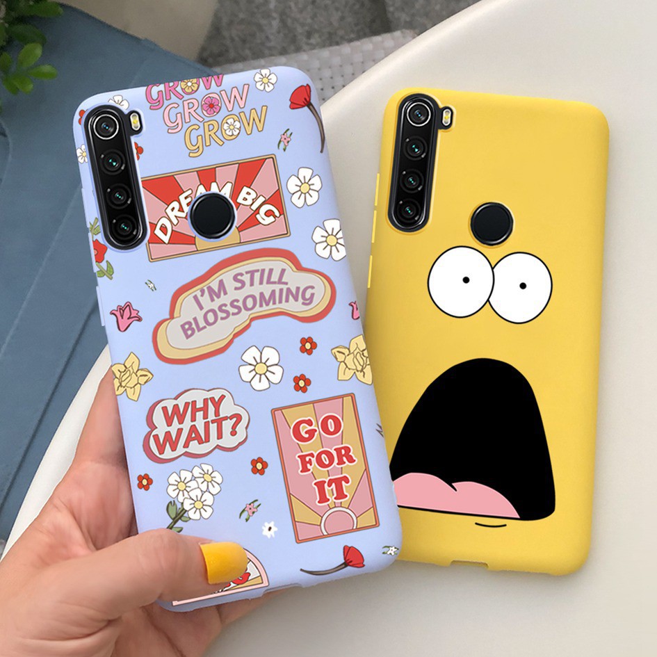 Ốp lưng silicone màu trơn thích hợp Cho Xiaomi Redmi Note 8 / Redmi Note 8t / Redmi Note 8 Pro Redmi Note8 8t 8pro