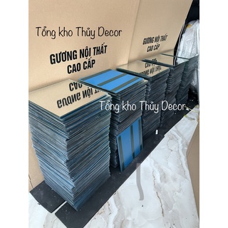 Gương soi toàn thân, gương ghép dán tủ quần áo (1 tấm 20x20cm)