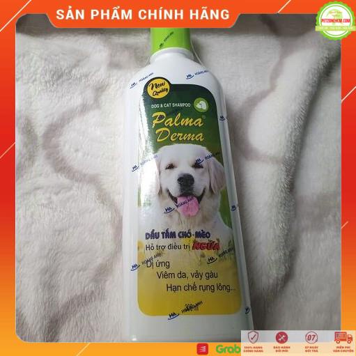 Sữa tắm cho chó mèo💥 FREESHIP 💥 Fay Palma Derma - 300ml - chữa ngứa-dị ứng-viêm da-vảy gầu-giảm rụng lông cho chó mèo