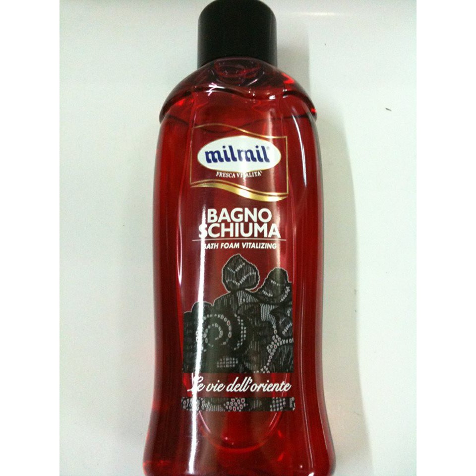 Sữa tắm dưỡng ẩm cho da mềm mại Milmil Oriental Cao cấp Italy 1000ml - Hàng chính hãng