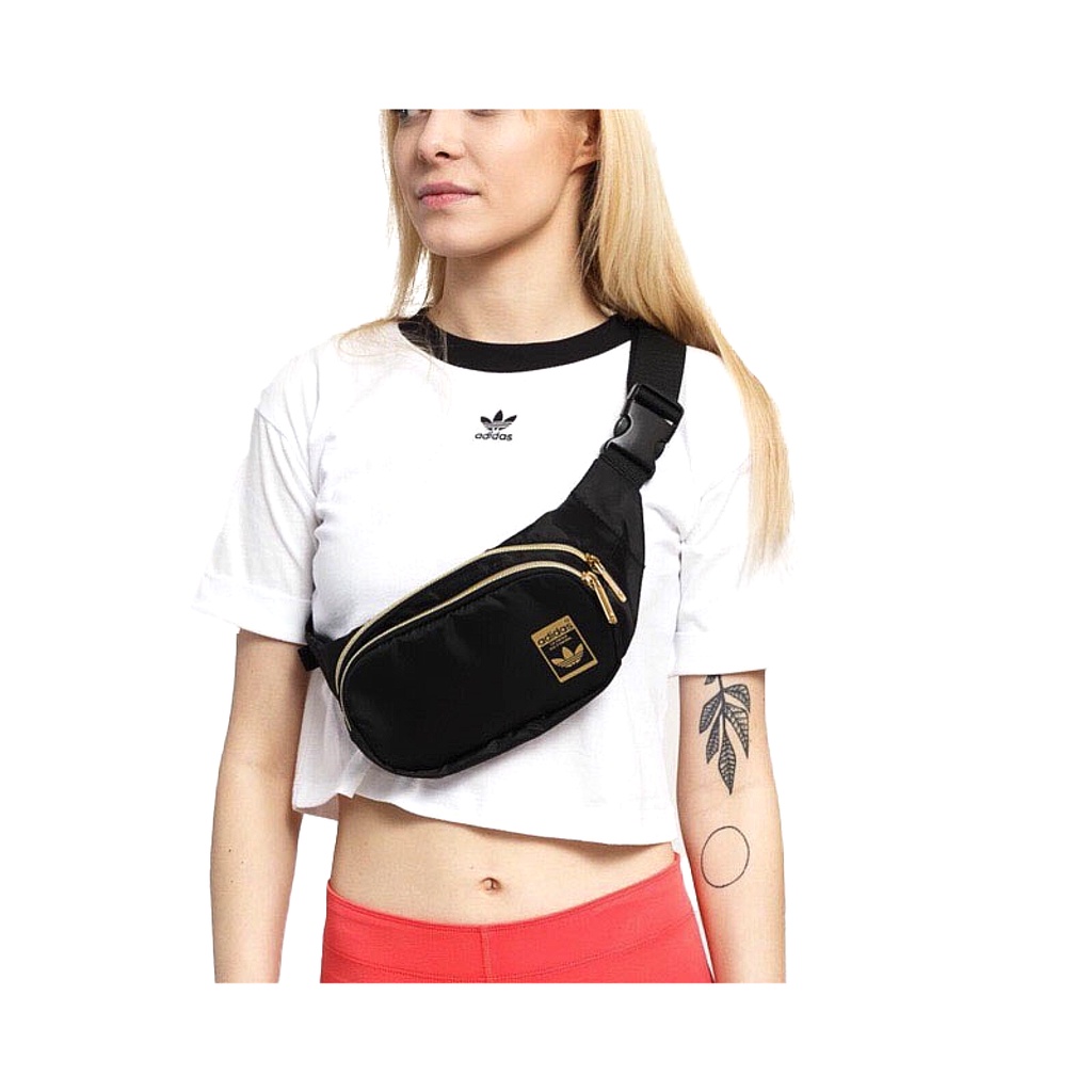 Túi Đeo Chéo Adidas Waist Bag Black/Gold GF3200 - BH 6 tháng | BigBuy360 - bigbuy360.vn