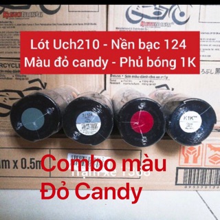 Sơn Samurai Combo Màu Đỏ Candy