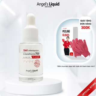 [Mini size] Serum dưỡng trắng làm đều màu da Angel Liquid 7 Day Whitening Program Glutathione 700 V-Ample 5ml