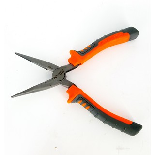 KÌM MỎ NHỌN KAPUSI 8 IN/ 200 MM XÁM- CAM