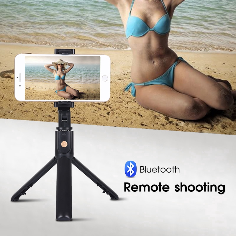 Gậy chụp ảnh tự sướng kết nối Bluetooth với gương soi HD | BigBuy360 - bigbuy360.vn